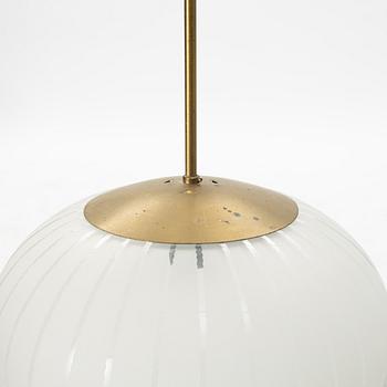 Harald Notini, a pair of ceiling lamps, model 11259B, Arvid Böhlmarks Lampfabrik, 1940s.