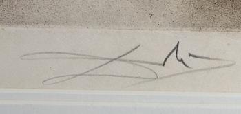 SALVADOR DALI, etsning, ur "Faust", signerad och numrerad 53/95.
