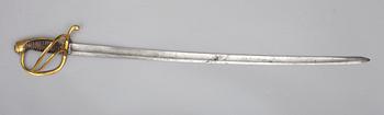 OFFICERSSABEL, 1800-tal.