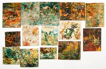 Elin Svipdag, en samling av 44 st miniatyrmålningar.