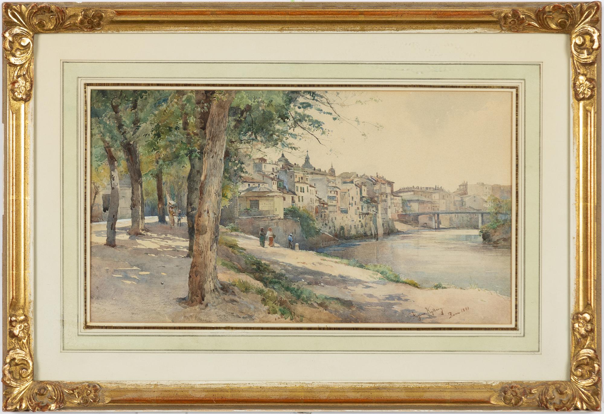 Regina Kylberg-Bobeck, By the Tiber.