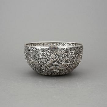 SKÅL, silver. Svenska importstämplar, 1900-tal. Vikt 205 g.