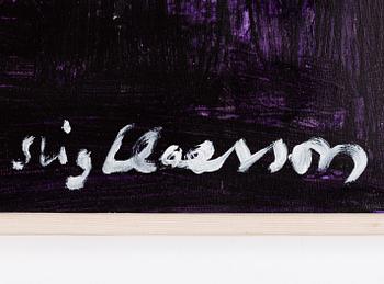 STIG CLAESSON, oil on canvas, signed.