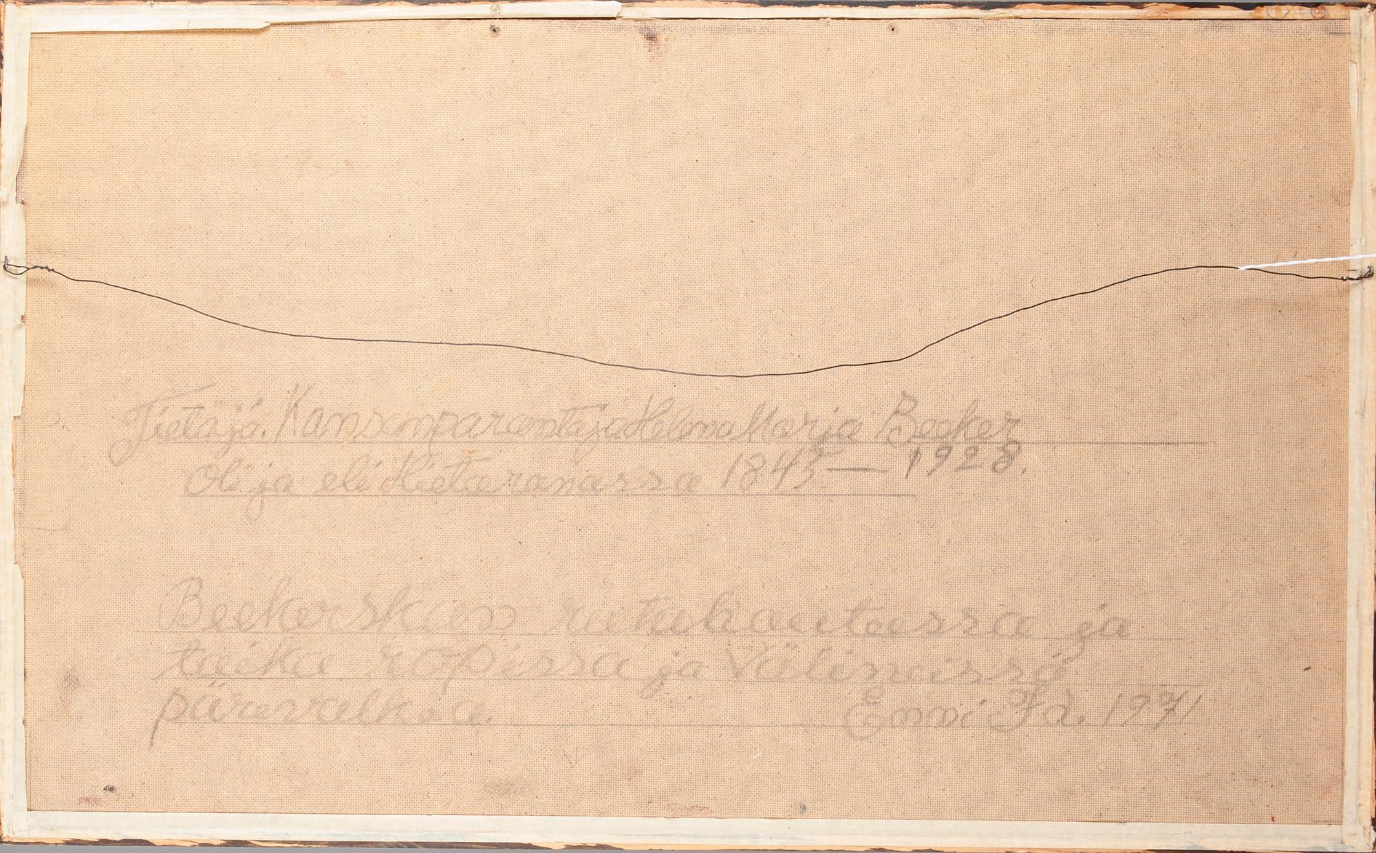 ENNI ID, olja på skiva, signerad och daterad 1971.