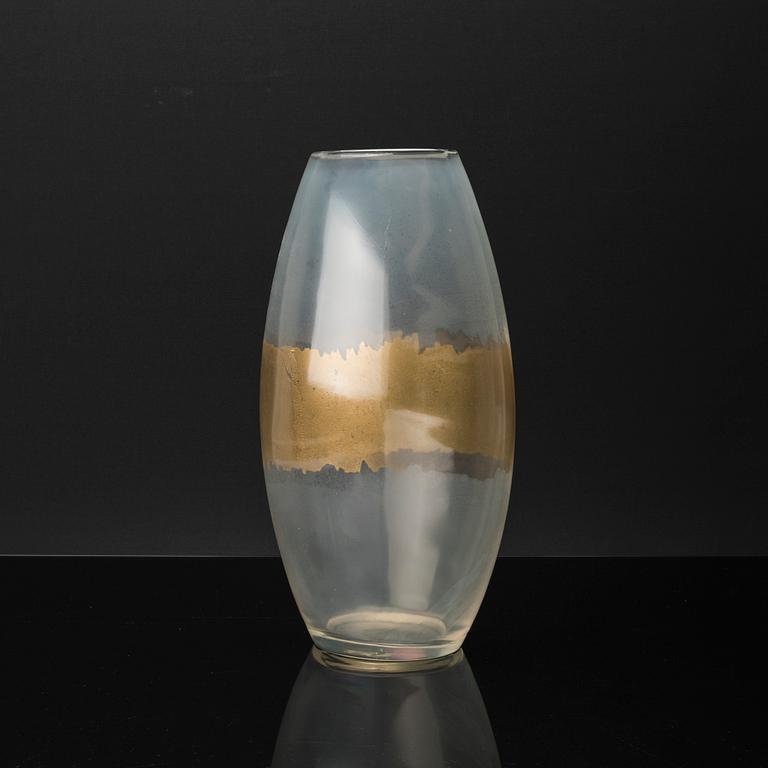 A LIVIO SEGUSO BIZAZZA MURANO VASE.