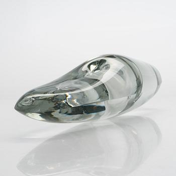 Timo Sarpaneva, Glasskulptur, "Orkidé", signerad Timo Sarpaneva Iittala -54.