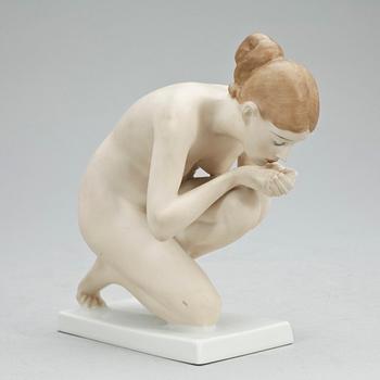 FIGURIN, porslin, Ernst Wenck, Rosenthal, 1900-talets mitt.