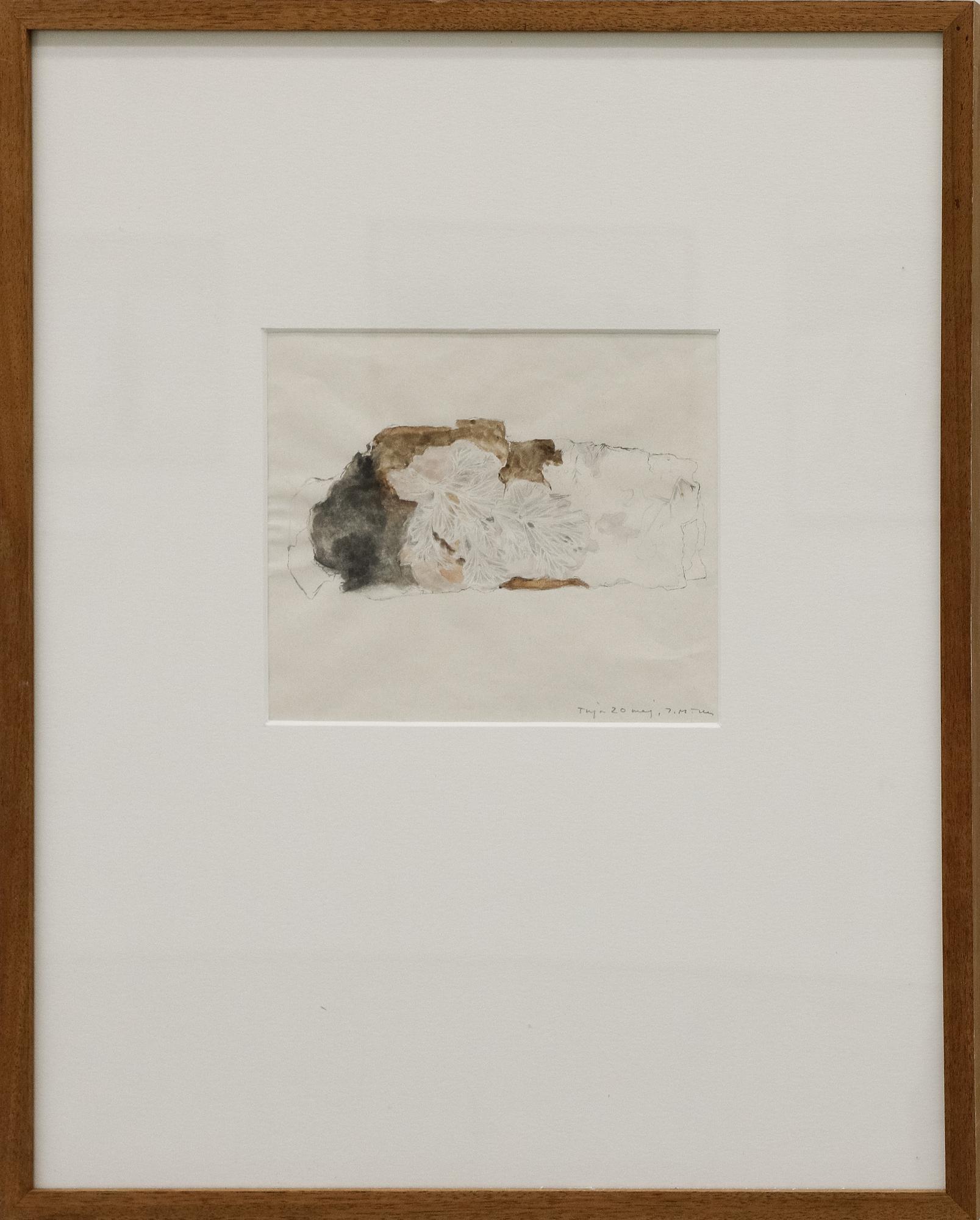 Ingegerd Möller, 3 works, water colour and ink. Signed and dated.