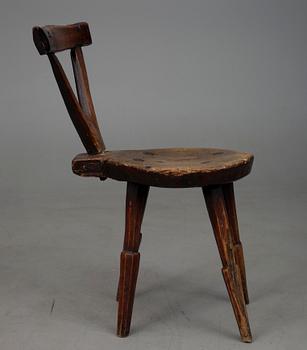 SKOMAKARSTOL OCH TOBAKSBURK, 1800-tal.