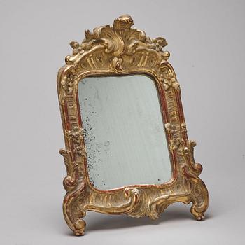 A table Swedish Rococo mirror, 18th ct.