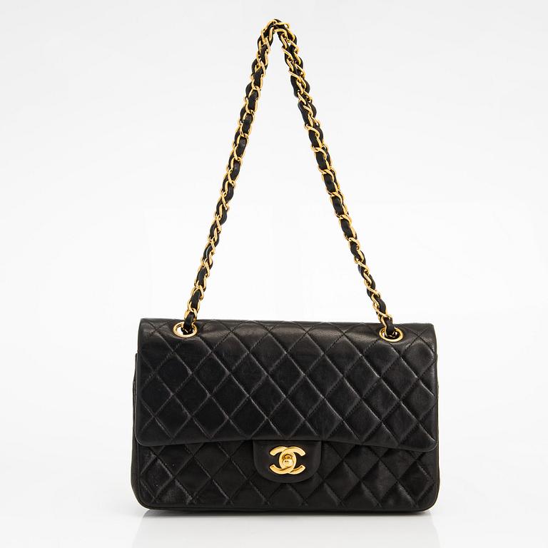 Chanel, "Double Flap Bag", laukku, ennen v. 1984.