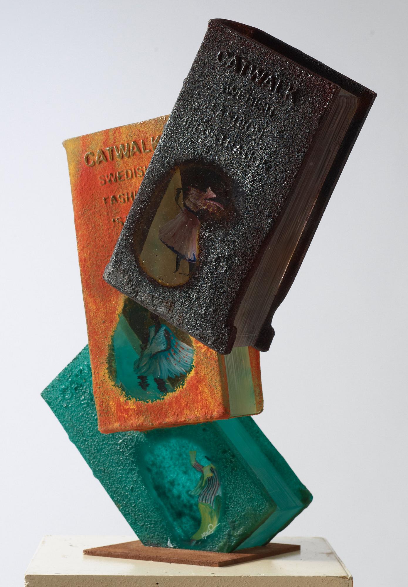 KJELL ENGMAN, skulptur, Kosta Boda 2005.