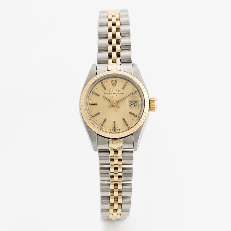 Rolex, Oyster Perpetual, Date, wristwatch, 26 mm.