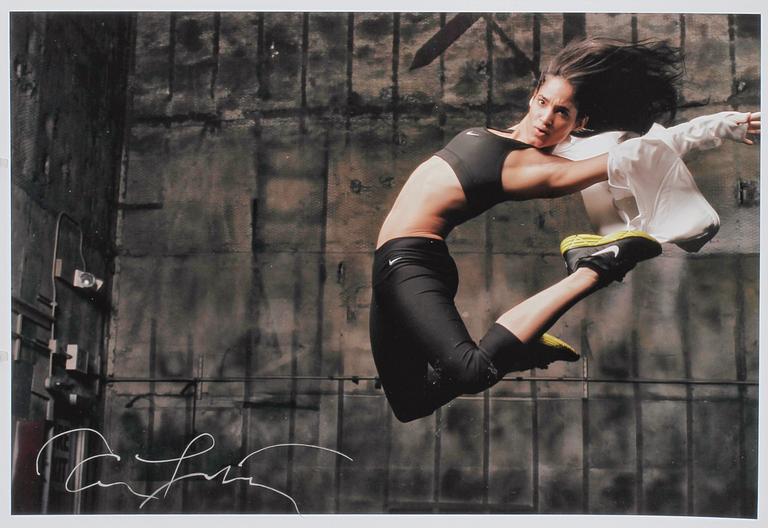 AUTOGRAFBILD, signerad Annie Leibovitz, 2000-tal.