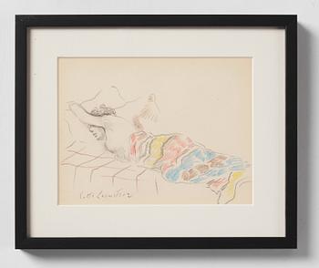 Lotte Laserstein, Resting woman.