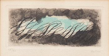 Jean Fautrier, "Eclaircie verte".