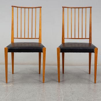 JOSEF FRANK, six model 970 chairs for Svenskt Tenn, Sweden.