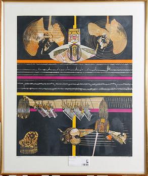 Endre Nemes · NEMES, ENDRE, färglitografi, Sign. o numr. 20/150. 