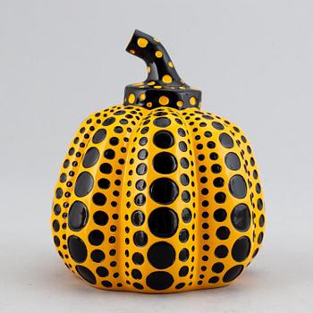 Yayoi Kusama, efter, objekt/multipel,"Pumpkin", utgiven av Benesse Holdings Inc, Naoshima, Japan, 2013.