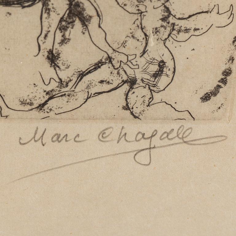 MARC CHAGALL, etsning, signerad o numrerad 25/35.