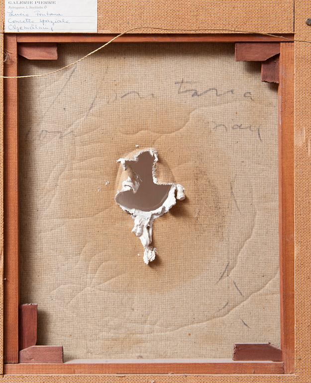 Lucio Fontana, "Concetto Spaziale".