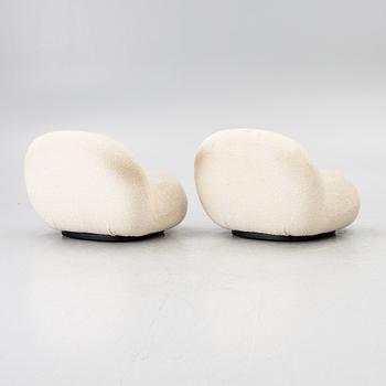 Pierre Paulin, Armchairs, a pair, “Pacha”, Gubi.