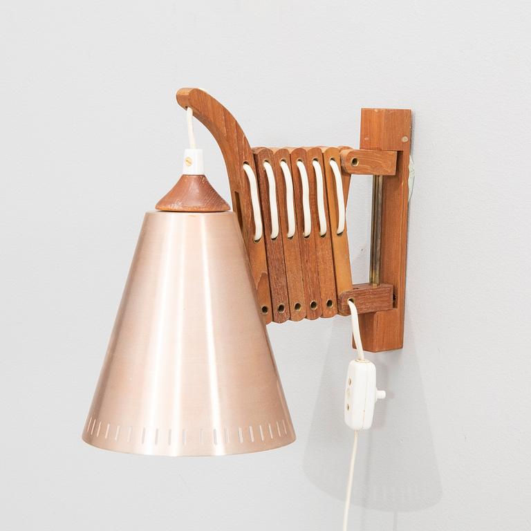 Wall lamp 1960s Denmark.