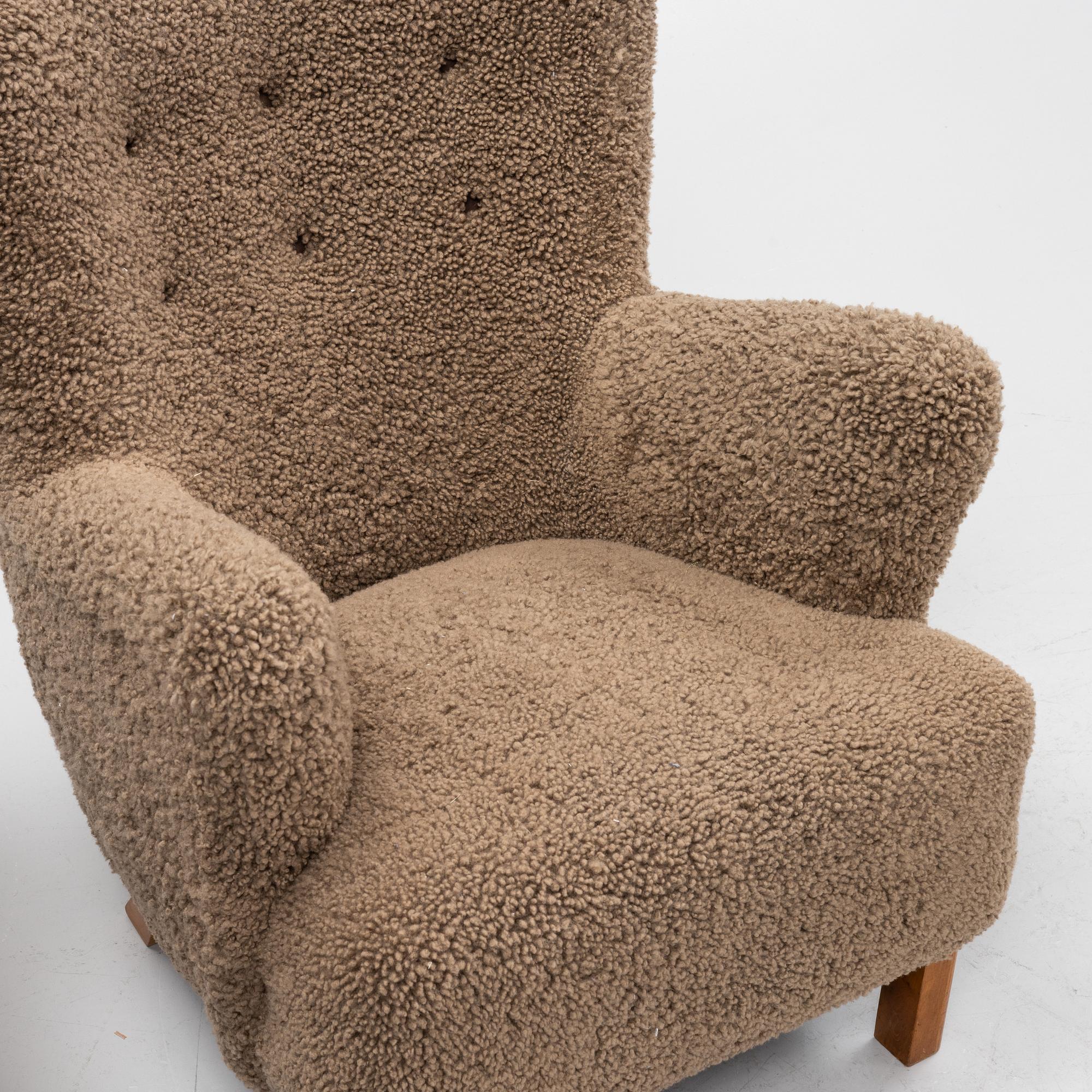 Fåtöljer, ett par, Danish Modern, Danmark, 1930/40-tal.