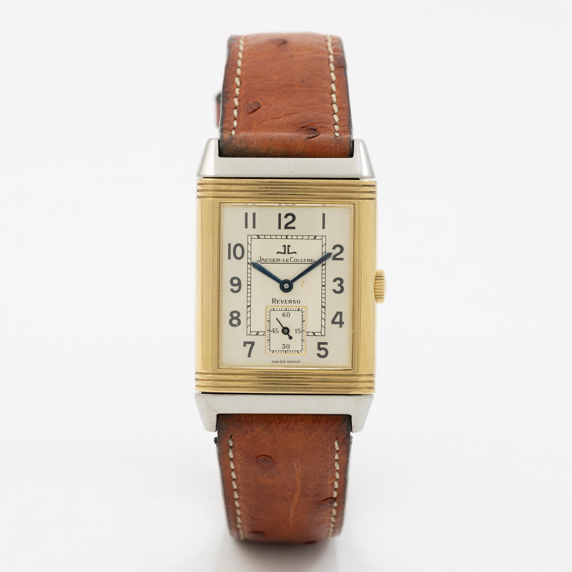 Jaeger-LeCoultre, Reverso, Grande Taille, wristwatch, 26 x 36.5 (42.3).