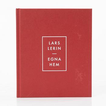 Lars Lerin, a collection of 76 books, of which four with signature and dedication from the author.