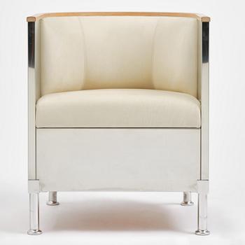 Mats Theselius, an "Inox" armchair, ed. 81/199, Källemo, Värnamo, post 2015.