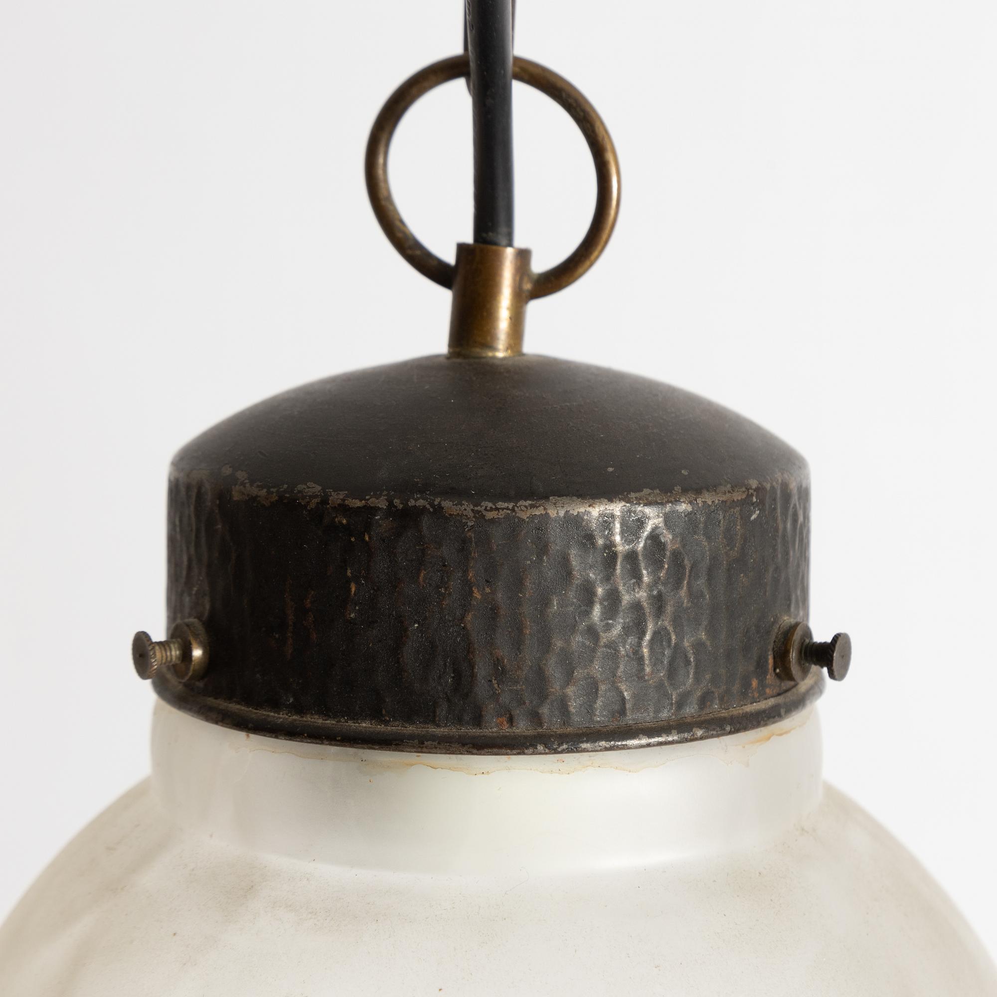 Arvid Böhlmarks Lampfabrik, a ceiling lamp model "5267", Stockholm, 1910s.