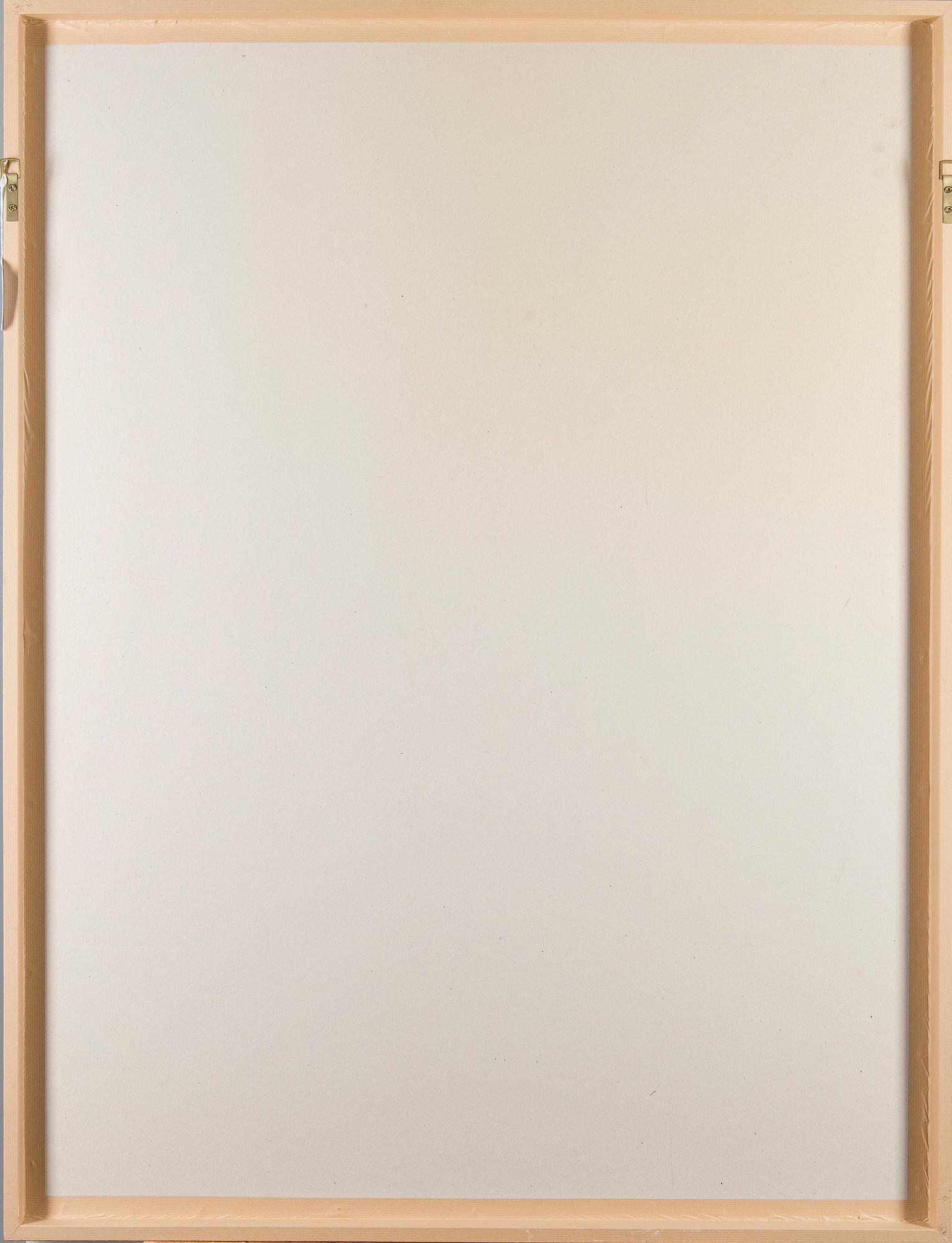 FRANCK LUNDANGI, blandteknik, signerad och daterad 2003.