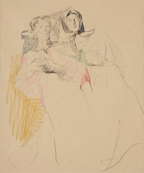 831. Philip Andreevich Maliavin, Bondkvinnor.