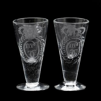GLAS, 2 st, Sverige, 1800-talets början.