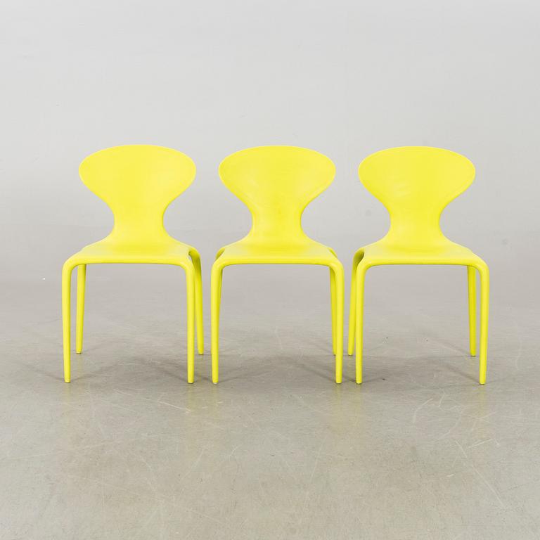 3 "SUPERNATURAL" CHAIRS BY ROSS LOVEGROVE, Moroso, Italy.