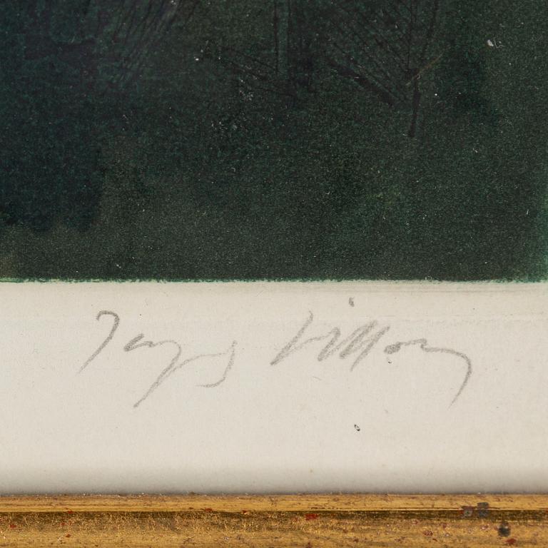 ÉDOUARD MANET, efter, färgakvatintetsning, utförd av Jacques Villon 1929, signerad Jacques Villon och numrerad 11/200.