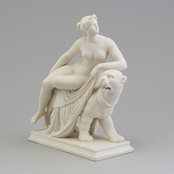 FIGURIN, parian, "Ariadne" efter J H Danecker, Gustavsberg 1926.