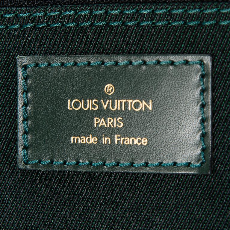 LOUIS VUITTON, TAIGA and NYLON GARMENT BAG.