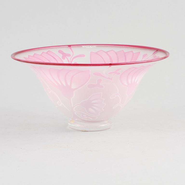 SKÅL, glas, Bertil Vallien, Kosta Boda.