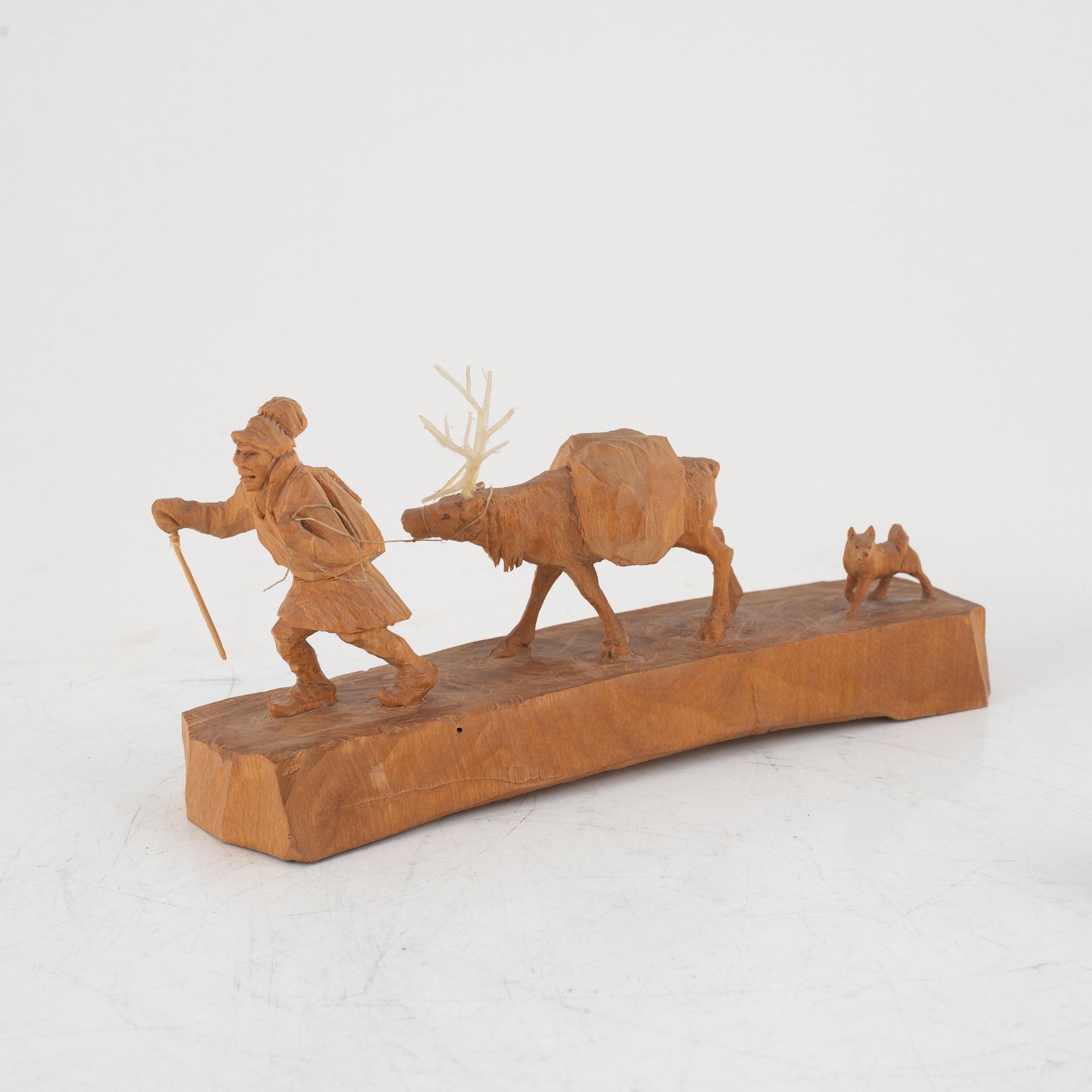 Martin Stenström, figuriner, 8 st samt Arthur Andersson Pokka, figurin.