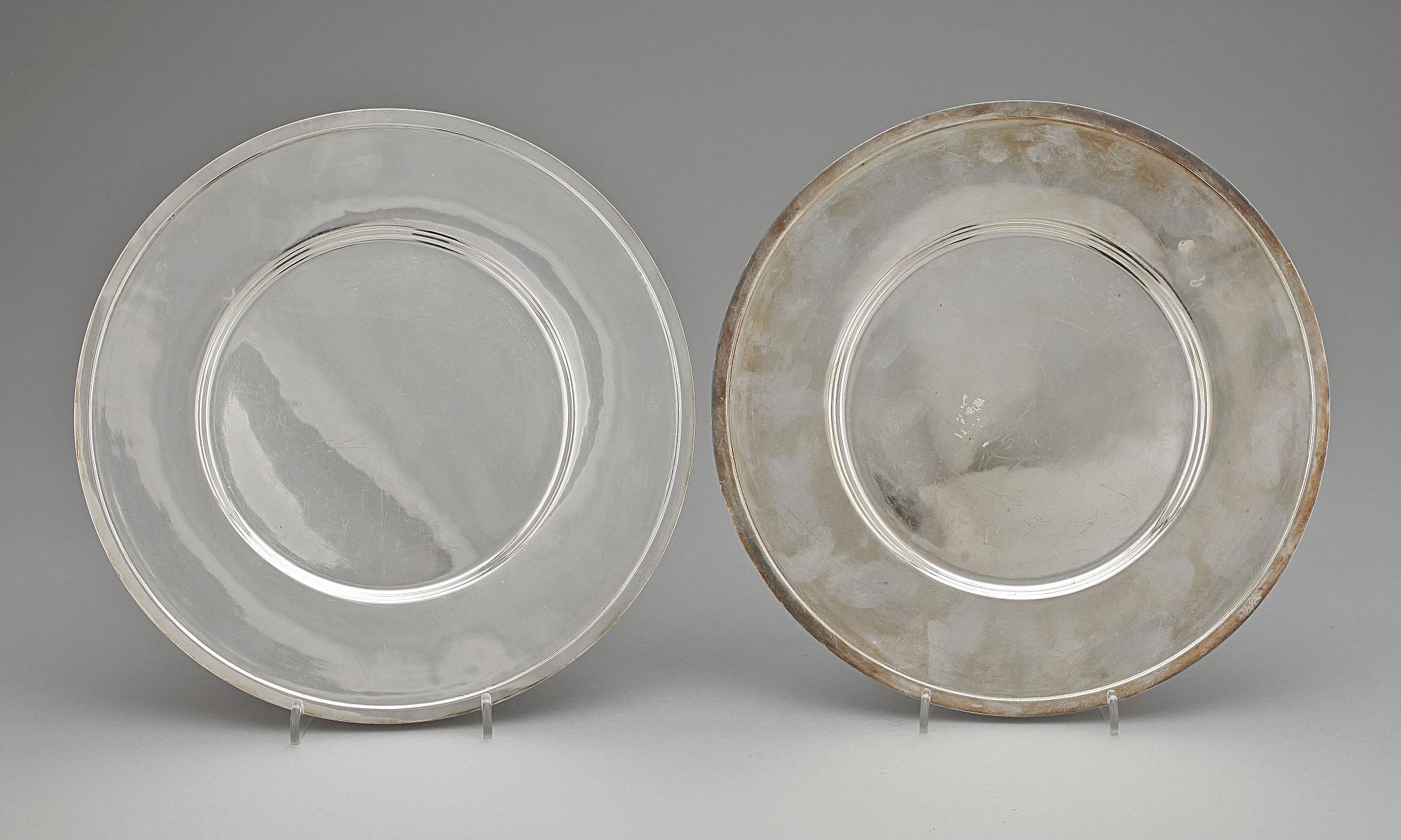 KUVERTTALLRIKAR, 2st, sterling silver, Sigurd Persson, Stockholm, 1956. Vikt ca1009g.