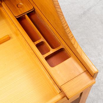 Andreas Hansen, an oregon pine secretaire, Hadsten Träindusti, Denmark, mid 20th century.