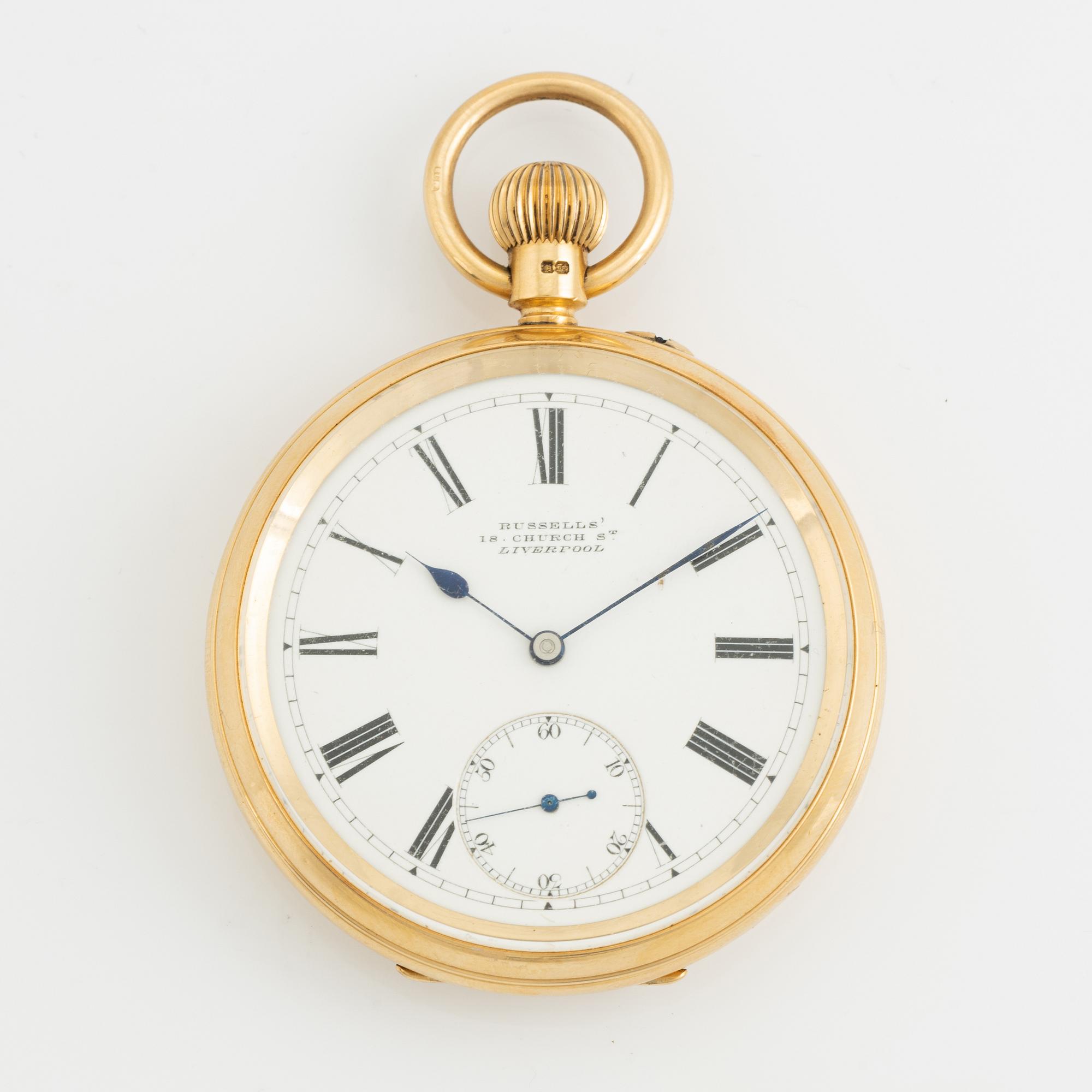 Liverpool pocket watch makers sales