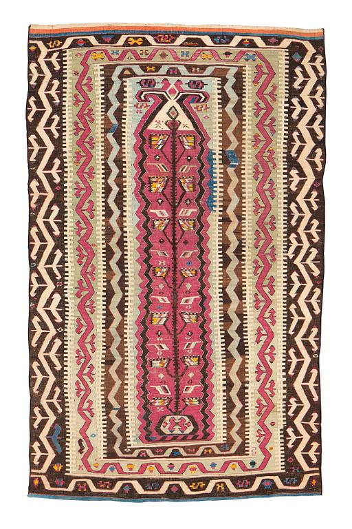 A rug, antique Anatolan Namazlyk kilim, ca 168 x 106 cm.