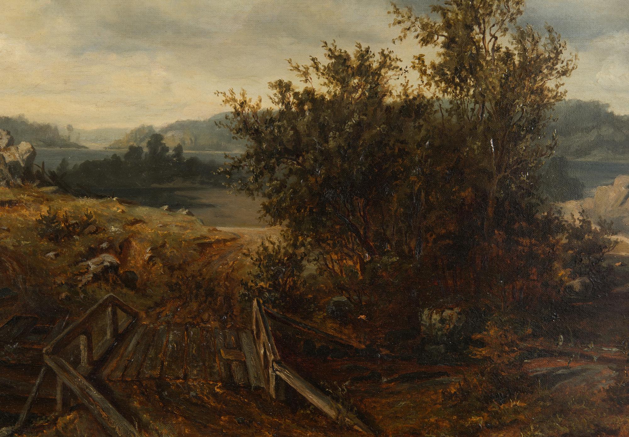 Berndt Lindholm, "View from a Croft in Kuru," after Werner Holmberg.