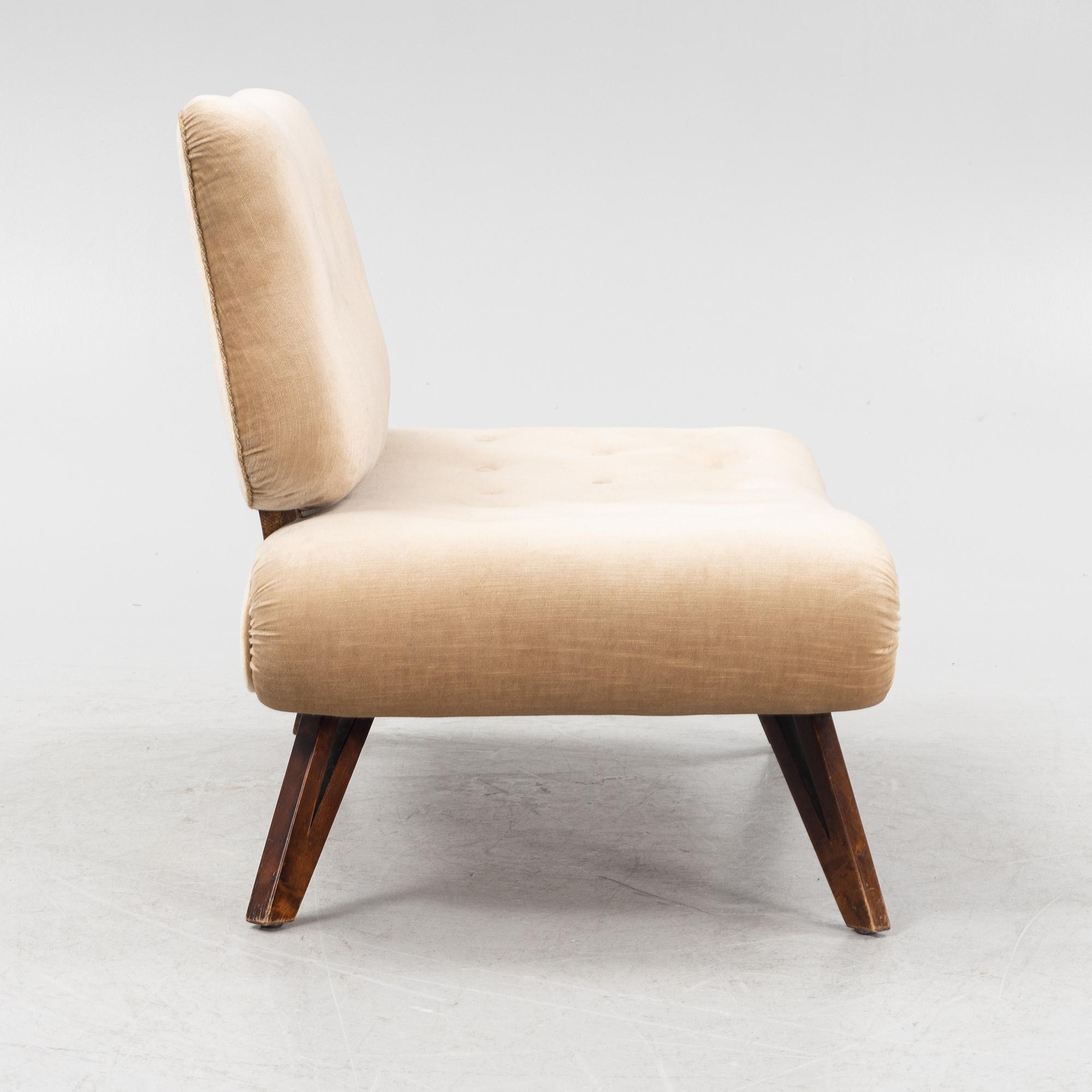 Otto Schulz, tillskriven. Fåtölj, Boet, Göteborg, 1930-40-tal.