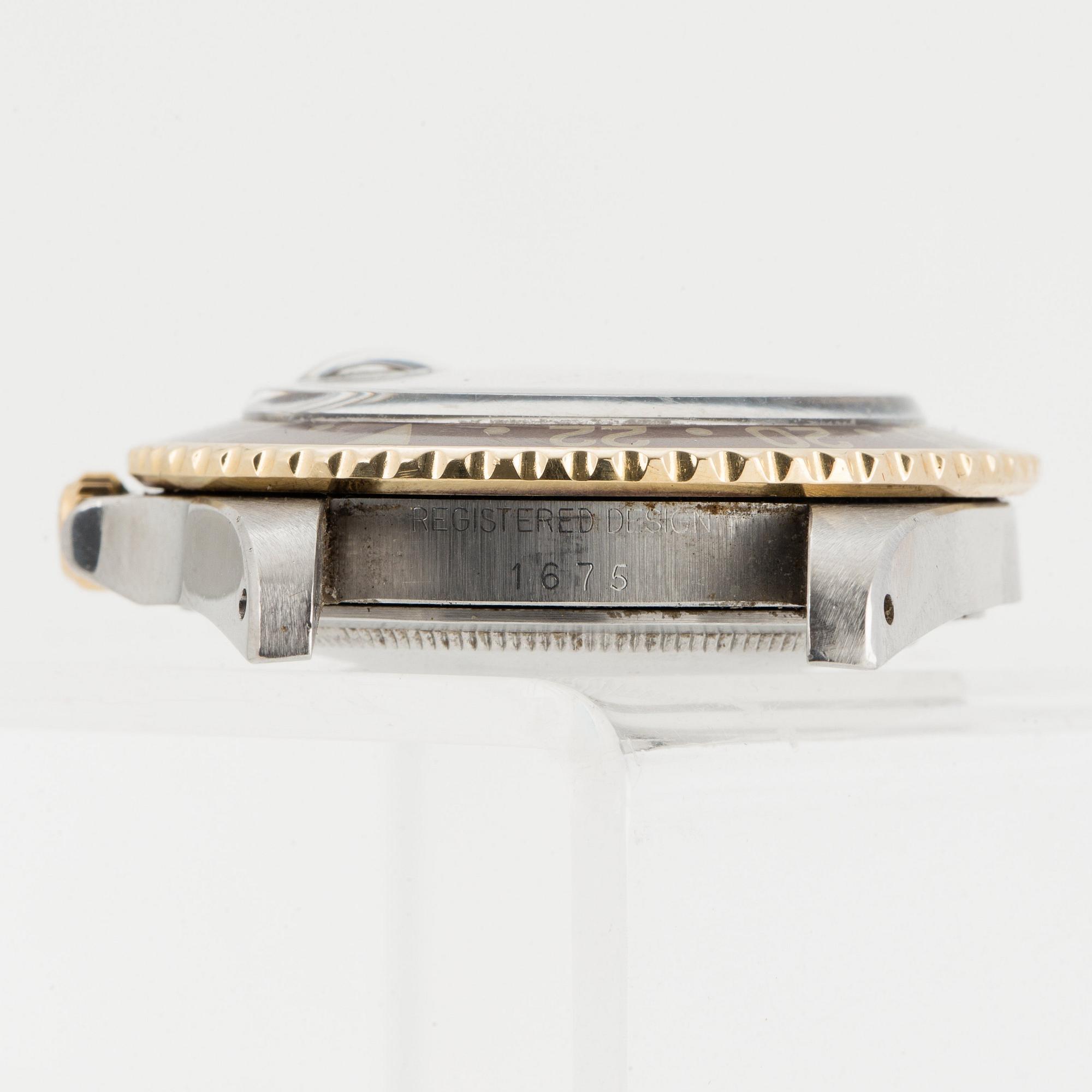 ROLEX, GMT-Master, "Root beer", "Nipple Dial".