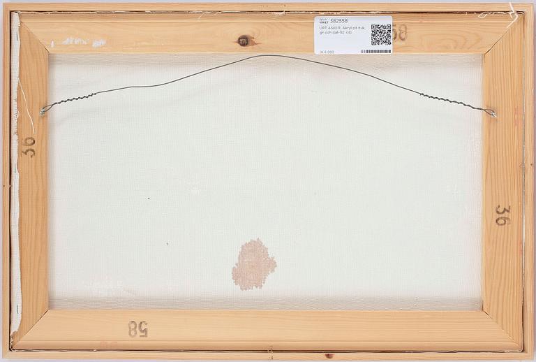 SVEN X:ET ERIXSON; Gouache och akvarell, sign och dat -68.