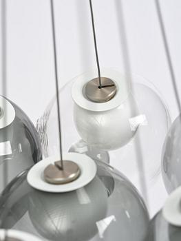 Omer Arbel, taklampa, "Cluster 28.19", Bocci, Italien, 2014.